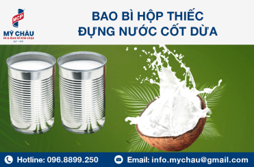 TIN CAN PACKAGING FOR COCONUT MILK